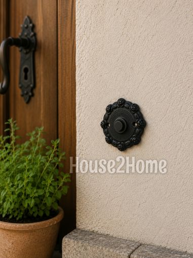 House2home El Yapımı Pirinç Kapı Zili