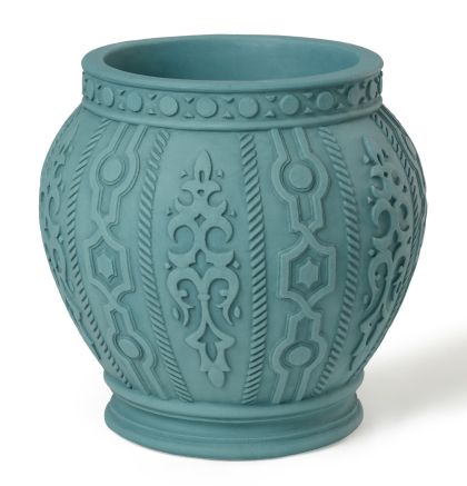 House2home Taş Görünümlü Dış Mekan Büyük Saksı Yükseklik: 48cm Dış Çap:49cm İç Çap:30 cm