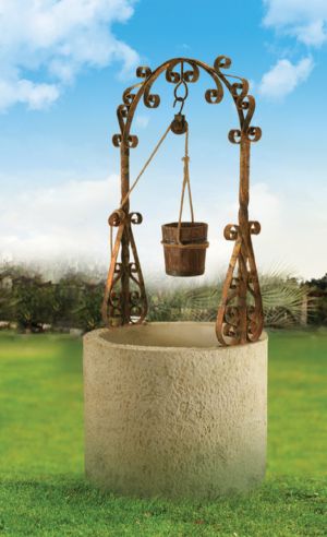 House2home Taş Görünümlü Dış Mekan Büyük Saksı Yükseklik: 233cm - Dış Çap 95 cm - İç Çap 73 cm