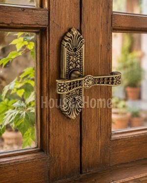 House2home El Yapımı Pirinç Pencere Kolu